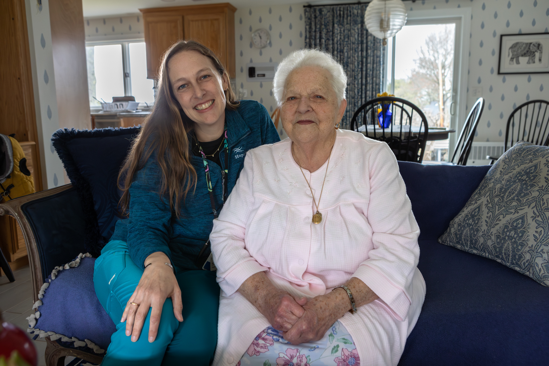 Nurse Annie with patient