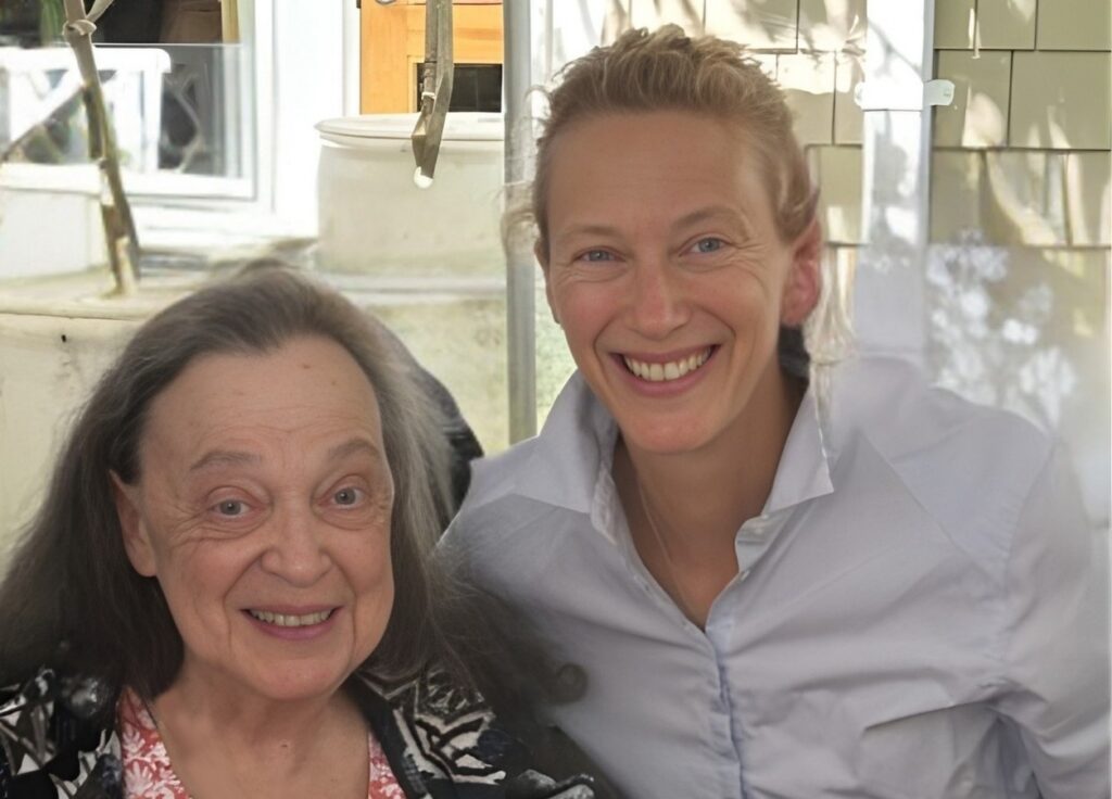 Katie Sklar and mother