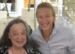 Katie Sklar and mother