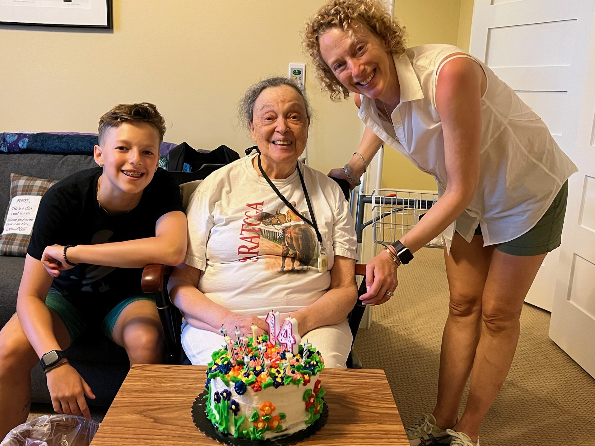 Katie Sklar, and family