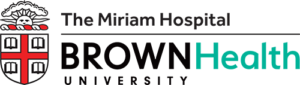 Miriam Hosptal logo black and green text